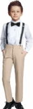 4-Pc Boys Formal Suspenders Suits Set (Size 12-20)