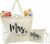 Set of 2 Mrs 2025 Bridal Canvas Tote Bag & Purse Set