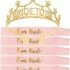 6Packs Wild Flower Themed Elastic Hair Ties/Bands Party Favors