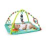 Bright Starts Zig Zag Safari Activity Gym and Play Mat with Take-Along Toys