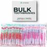 100 Individually Wrapped Toothbrushes