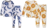 2-Pc Burt’s Bees Baby Baby Boys’ Pajamas Set, 100% Organic Cotton