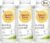 3-Pack Burt’s Bees Baby Powder, Hypoallergenic Dusting Powder, Non-Irritating, Calming Skin Care, All Natural, Talc Free,7.5 Ounce