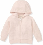 Burt’s Bees Baby Unisex Baby Organic Cotton Zip-Up Hooded Jacket