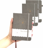 3 Pack Lined Journals, 3.5 x 5.5 Inches