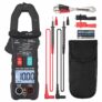 Digital Clamp Meter TRMS Auto Amp Meter 6000Counts Multimeter with Flashlight, AC/DC Current Voltage