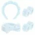 6 Pcs Translucent Makeup Bag Small
