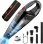 Cordless Hand Vacuum Cleaner with Washable Filter, 8000PA