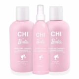 3-Pc CHI x Barbie Dream Pink Kit, Includes 12 Oz Moisture Therapy Shampoo, 12 Oz Moisture Therapy Conditioner & 8 Oz Thermal Heat Protectant
