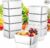10-Pc Stainless Steel Food Containers with Clear Lids