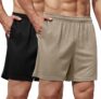 2-Pack Men’s Gym Workout Shorts, 5″