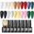 15PC Gel Nail Polish Set, 10 Colors  (7ml)