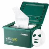 30-Sheets COSNORI K-Beauty Cica & Vita Daily Pure Mask – Vegan daily mask sheet