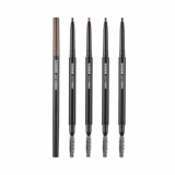 COSNORI K-Beauty Slim Eyebrow Pencil – 2mm Micro-Fine Pencil Brow with Brush