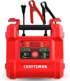CRAFTSMAN 15A Car Battery Charger and Battery Maintainer, 4-in-1 Solution, for 6V/12V Power Sport, Automotive, and Marine Batteries, CMXCESM162