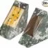 100-Pack Restaurantware Greaseproof Sushi Trays, 6.6 x 4.6 x 1.5 Inch