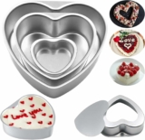 Set of 3 Cake Mold Heart Shaped Cake Pan