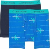 2-Pack Calvin Klein Boys’ Boxer Briefs