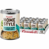 12-Pack Campbell’s Homestyle Mexican Style Street Corn Soup, 16.3 oz Can