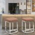 Mid-Century Modern Console Table & Entertainment Center with Stroage Shelf & Cabinet