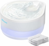 Cat Water Fountain, 2.5L with 3 Pack Filters
