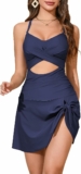Womens One Piece Tummy Control Swimsuit