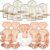 9-Pack Bridal Party Hair Scrunchy & Hair Clips Set