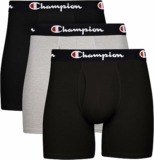 3-Pack Champion Men’s Every Day Comfort Stretch Cotton Boxer Briefs