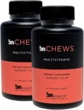2 Pack 60-Count Bariatric Chewable Multivitamin with Iron, Vitamin B12, Delicious Raspberry Flavor