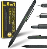 6-in-1 Multi-Tool Pen w/ Stylus, Level, Rulers, Screwdrivers