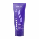 Clairol Professional Shimmer Lights Violet Toning Mask for Neutralizing Brassy Tones with Refreshing Blonde Hair Results, 6.7 fl oz