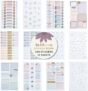 12-Sheets Mixed Metallic Stickers for Planners, Calendars & More (In Bloom)!