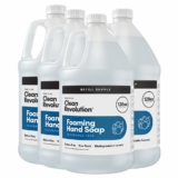 4-Pack Clean Revolution Foaming Hand Soap Refill, 128 fl oz