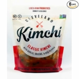 6-Pack Cleveland Kitchen Classic Kimchi, No Preservatives, Vegan Friendly, Kosher, Gluten Free & Non-GMO, 16 Ounce