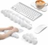 3-Pc Cloud Keyboard Rest, Wrist Rest, & Coaster Set