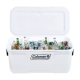 Coleman 316 120qt Chest Cooler with Sun Protection – Marine White