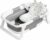 Collapsible Baby Bathtub,Baby Bath Tub with Soft Cushion & Thermometer