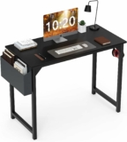 40 Inch Writing Desk with Headphone Hook