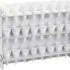 12-Count 9Ft Cheesecloth Table Runner – 17 x 108 Inch Ivory