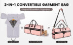 2 In 1 Travel Convertible Garment Duffle Bag