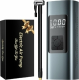 Bike Pump Tire Inflator Portable Air Compressor: 150PSI