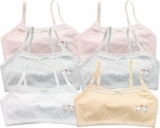 6-Pack Girl’s Cotton Training Bras
