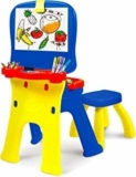 Crayola: Triple-The-Fun Art Studio – Converts Into Activity Desk, Includes Stool, Magnetic Dry Erase Board