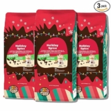 3-Pack Crazy Cups Flavored Ground Decaf Holiday Coffee, Decaffeinated Holiday Spice Coffee in 10 oz Bag