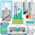 Cricut Joy Machine Rainbow Permanent Vinyl, Starter Tool Set & Transfer Tape Bundle