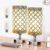 2-Pack Cordless Crystal Table Lamp w/ USB C + A Charging Port