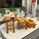 Set of 3 Wooden Cupcake Display Stand