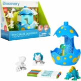 DISCOVERY KIDS Dinosaur Crafts Painting Kit, Dinosaur Designer Rinse & Recolor Art Set