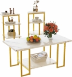 Set of 3 Coffee Table Set