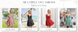 Women’s Bowknot Bubble Dress